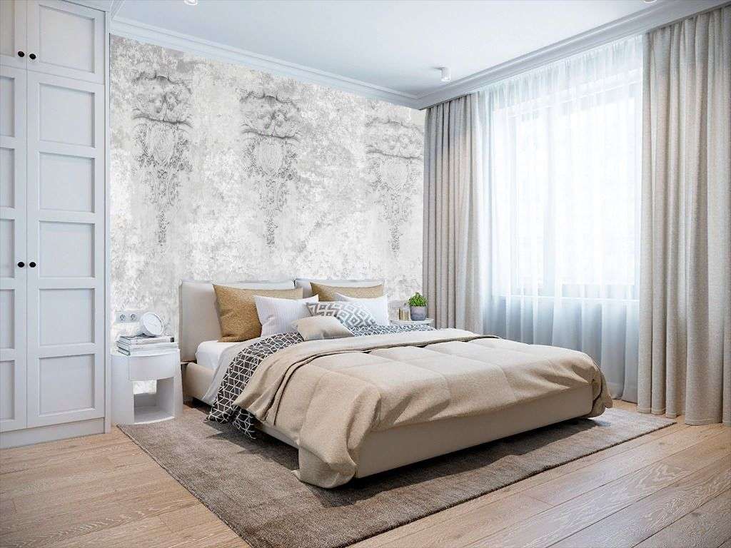 Фотообои в интерьере узоры барокко  14-306 фото