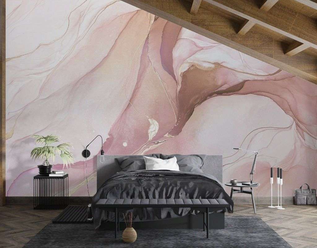 Фотообои в интерьере fluid art 10  9-1946 фото