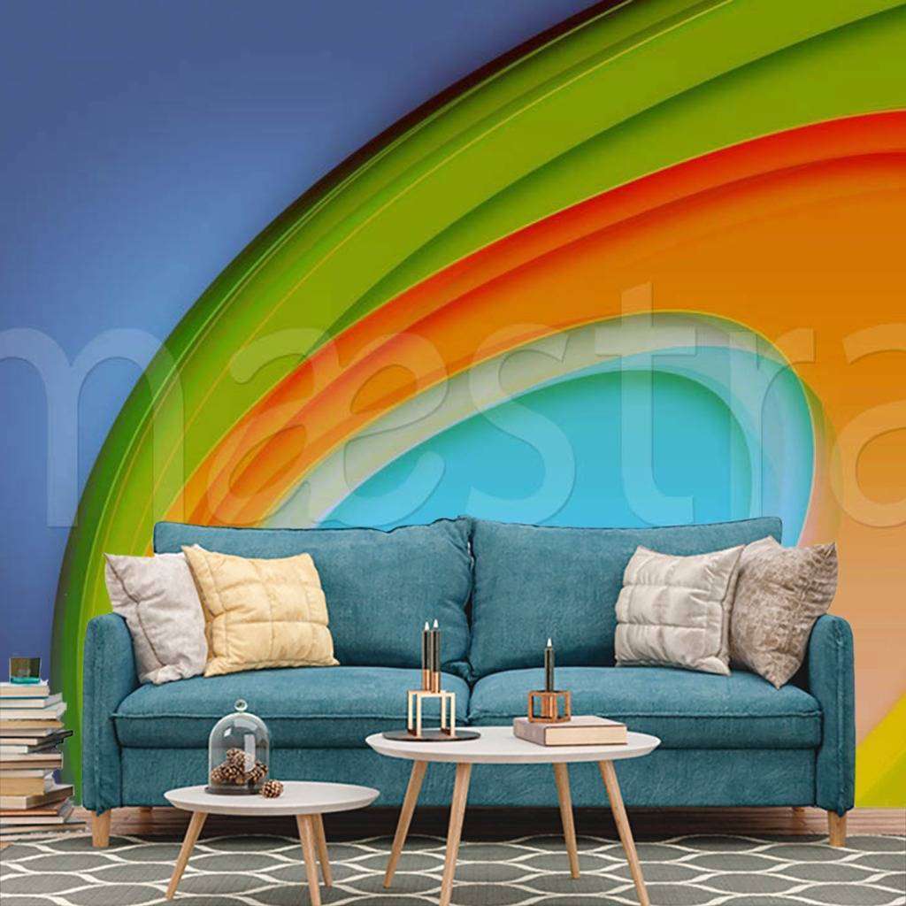 Фотообои Бесшовные обои на стену:  Цветная абстракция. Артикул: 4-314  