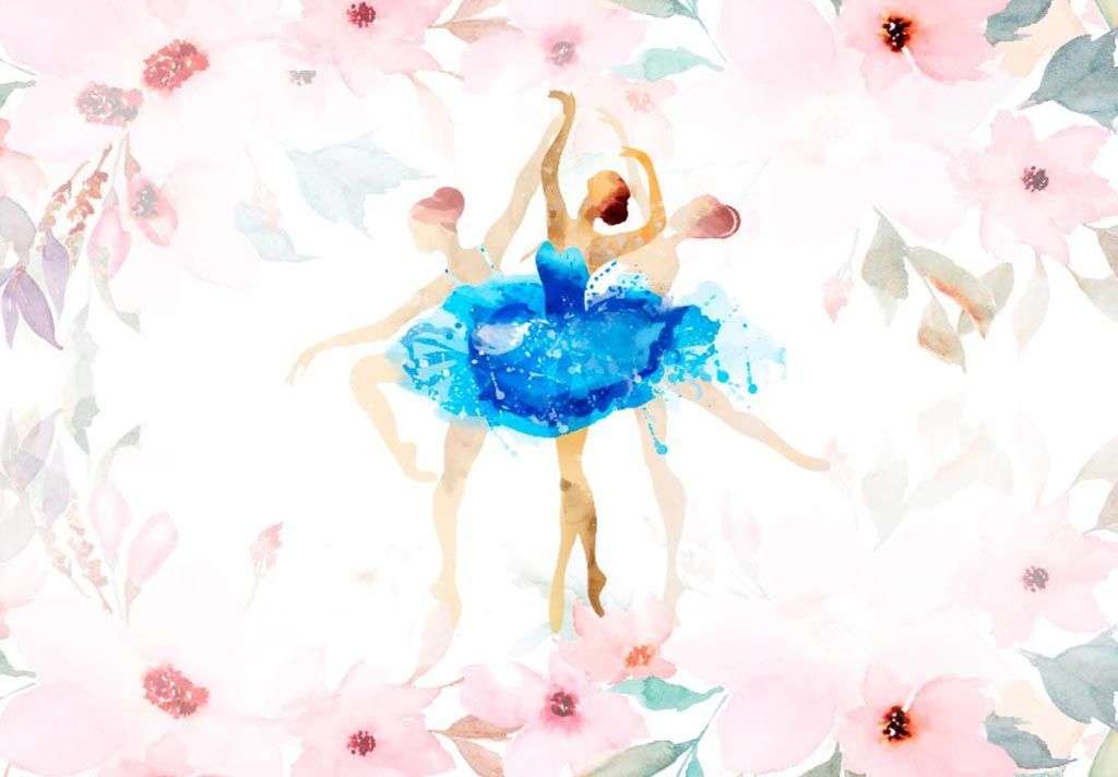 Фотообои в интерьере балерины кружат  14-020 фото