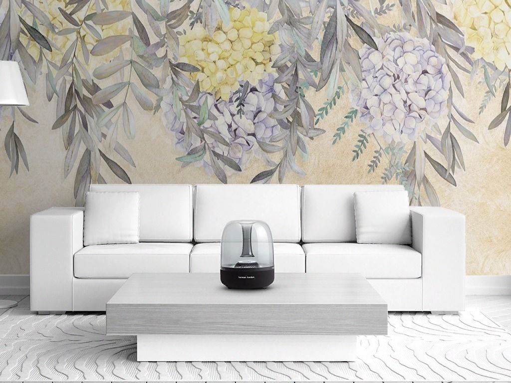 Фотообои Цветы желтые свисающие  9-1995