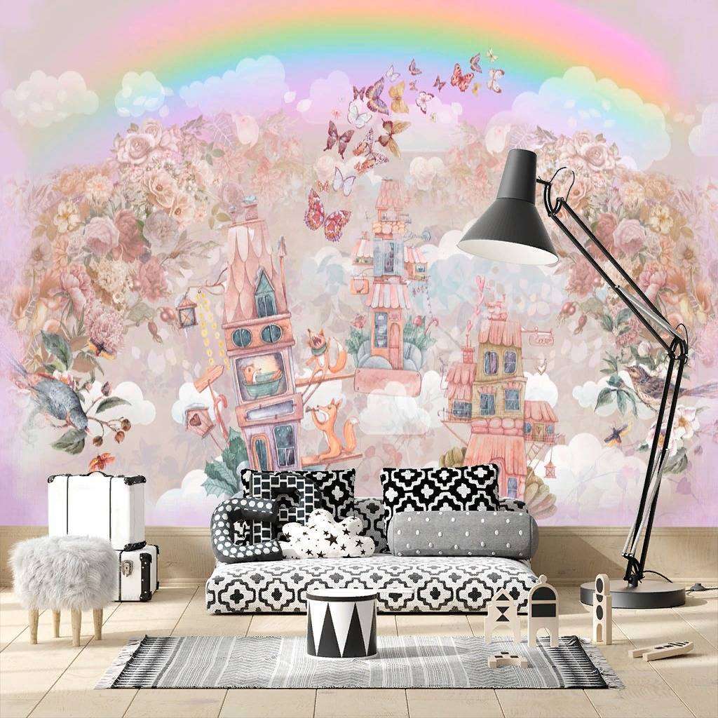 Фотообои в интерьере дэниела мерриам - мир замков  13-065 фото