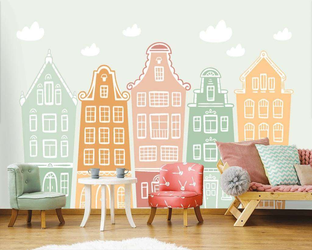 Фотообои Детский городок  12-615