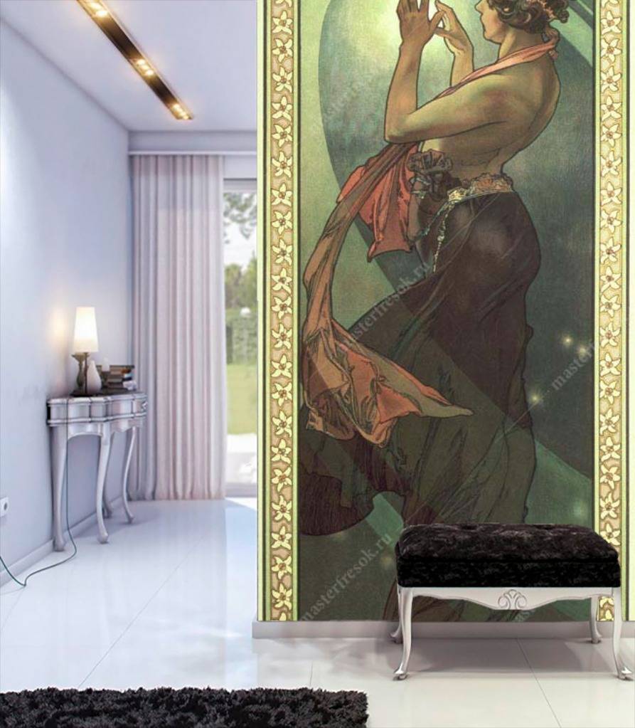 Фотообои Альфонс Мариа Муха – Звезды  8-188