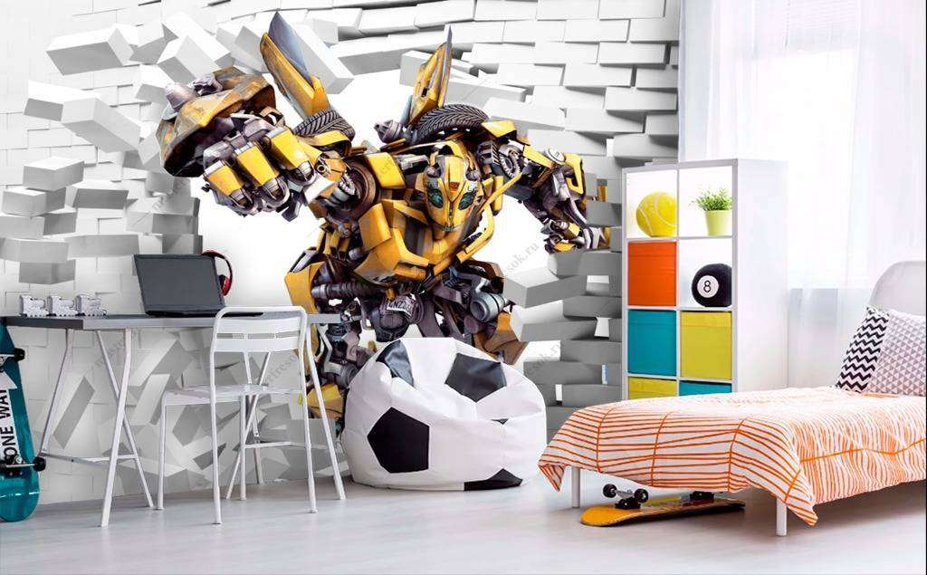 Фотообои в интерьере трансформер  12-960 фото