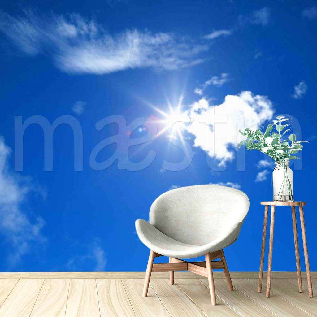 Фотообои 3d темно синее небо  9-382