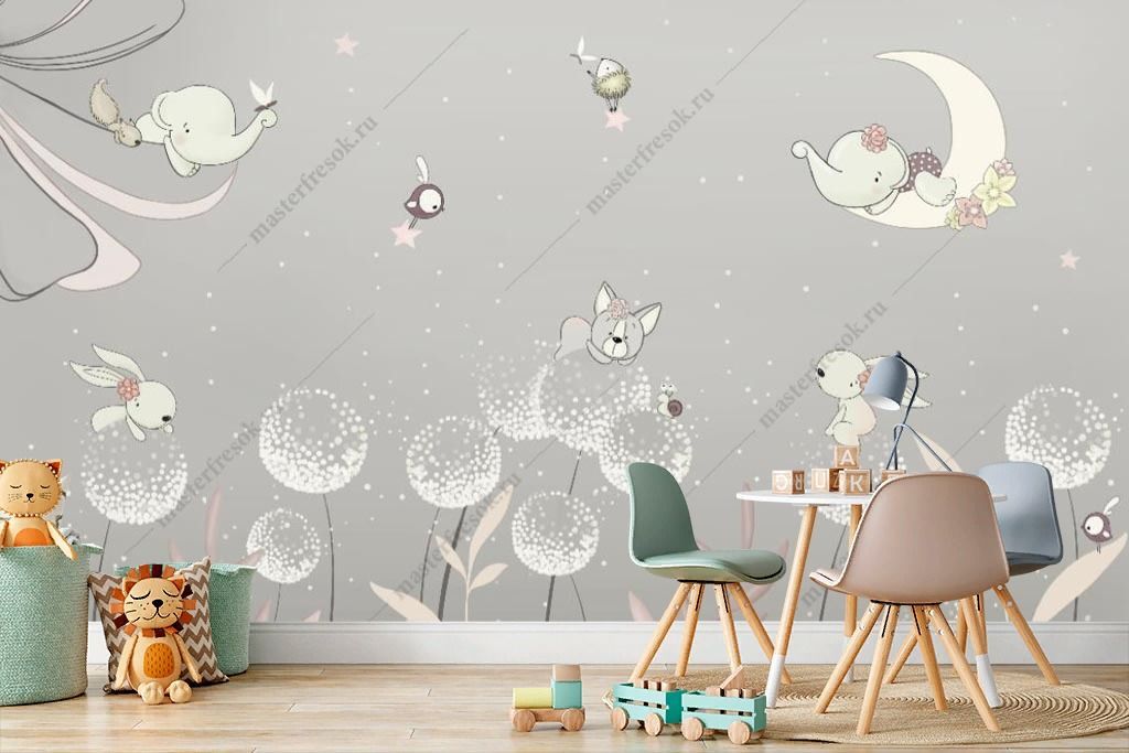 Фотообои Сказочные одуванчики  14-529