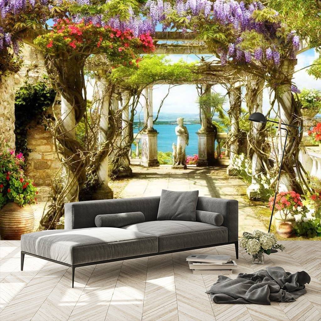 Фотообои Арки в саду  17-0111