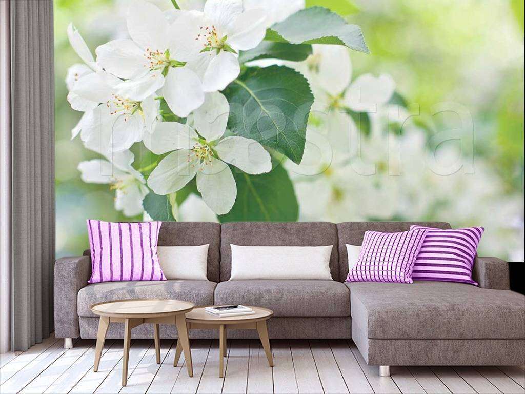 Фотообои Вишня весной  10-100