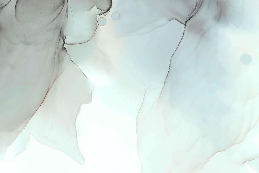 Фотообои в интерьере голубая акварель  9-1545 фото