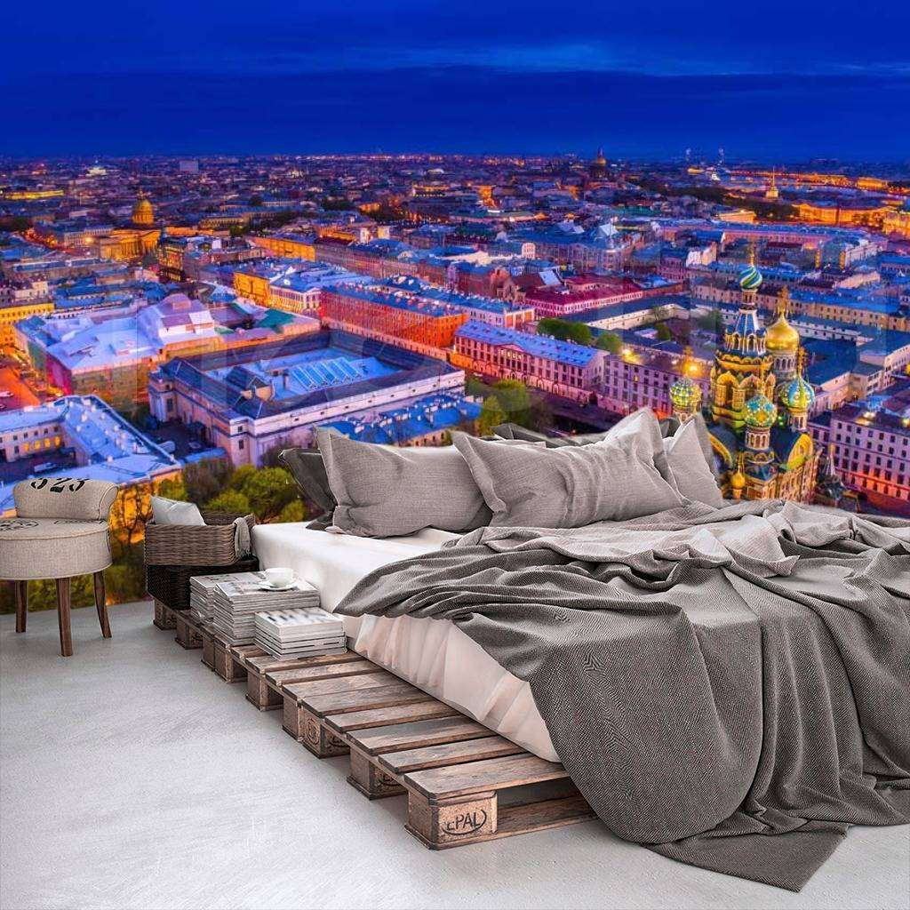 Фотообои в интерьере восхитительный питер  9-676 фото