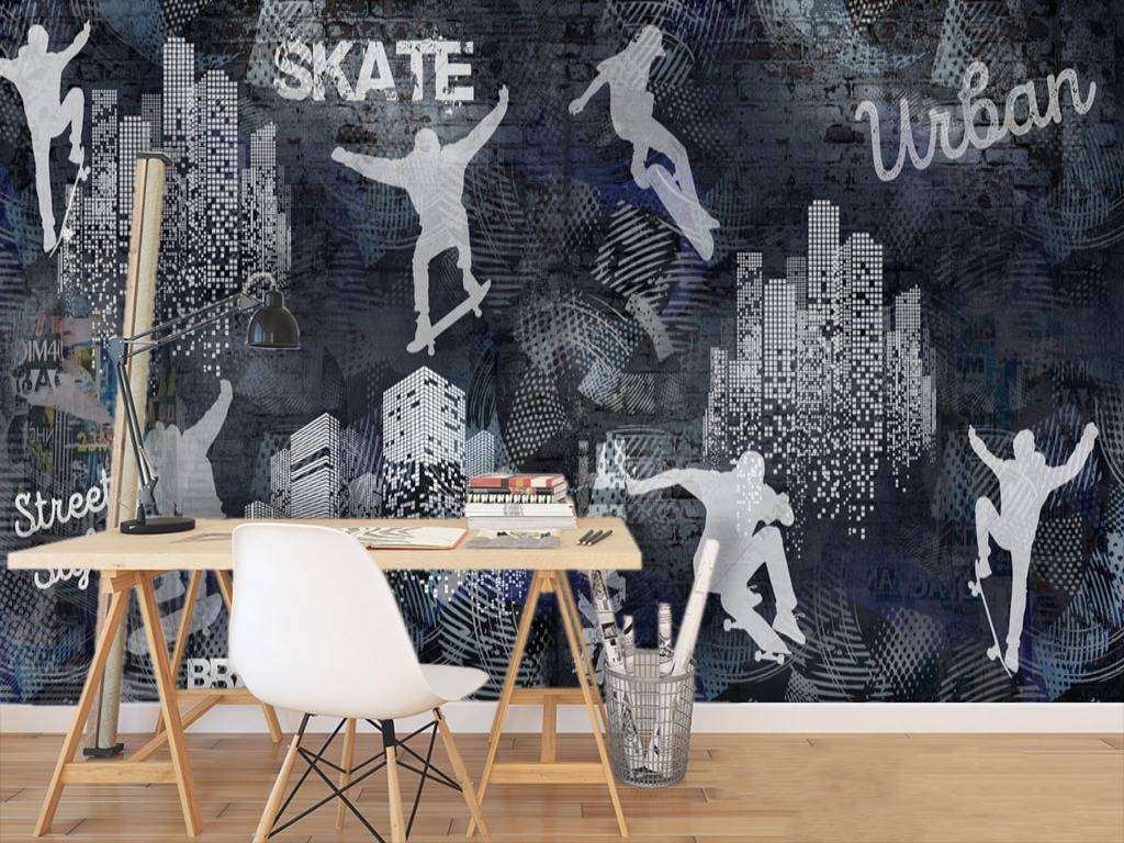 Фотообои в интерьере спорт  12-918 фото