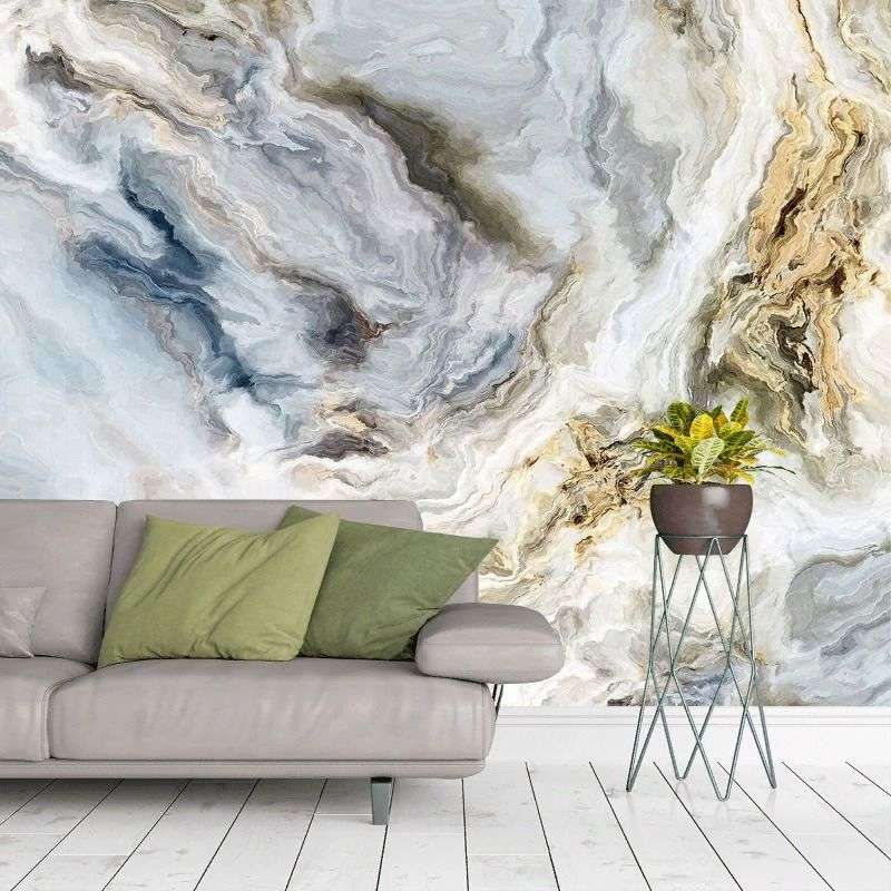 Фотообои в интерьере мрамор 02  9-1960 фото