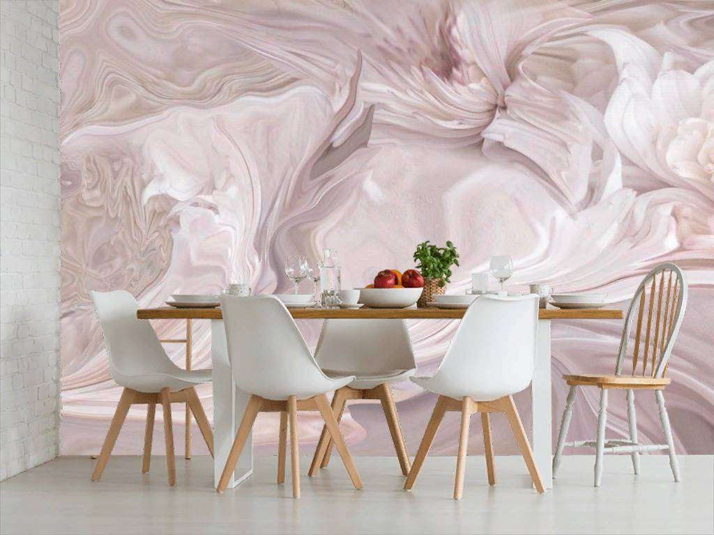 Фотообои в интерьере нежный мраморный фон  13-309 фото