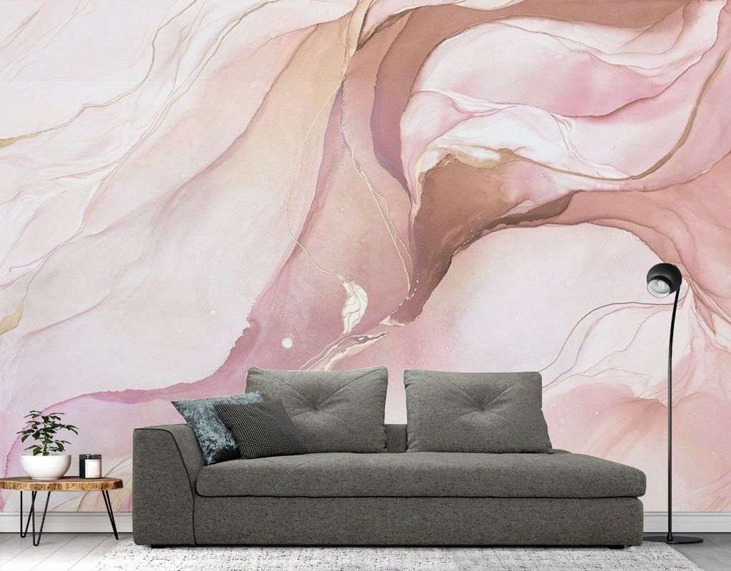 Фотообои в интерьере fluid art 10  9-1946 фото