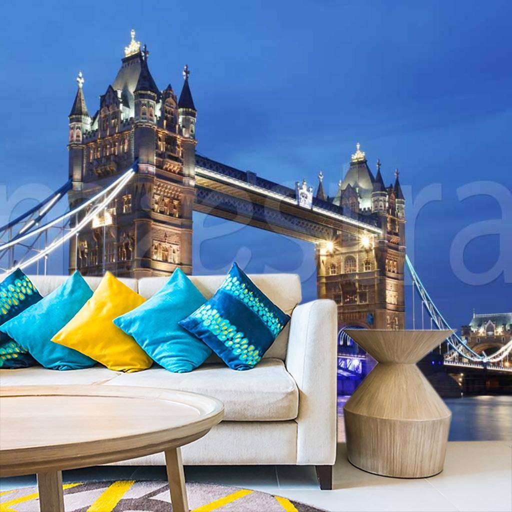 Фотообои Тауэрский мост с подсветкой  9-471