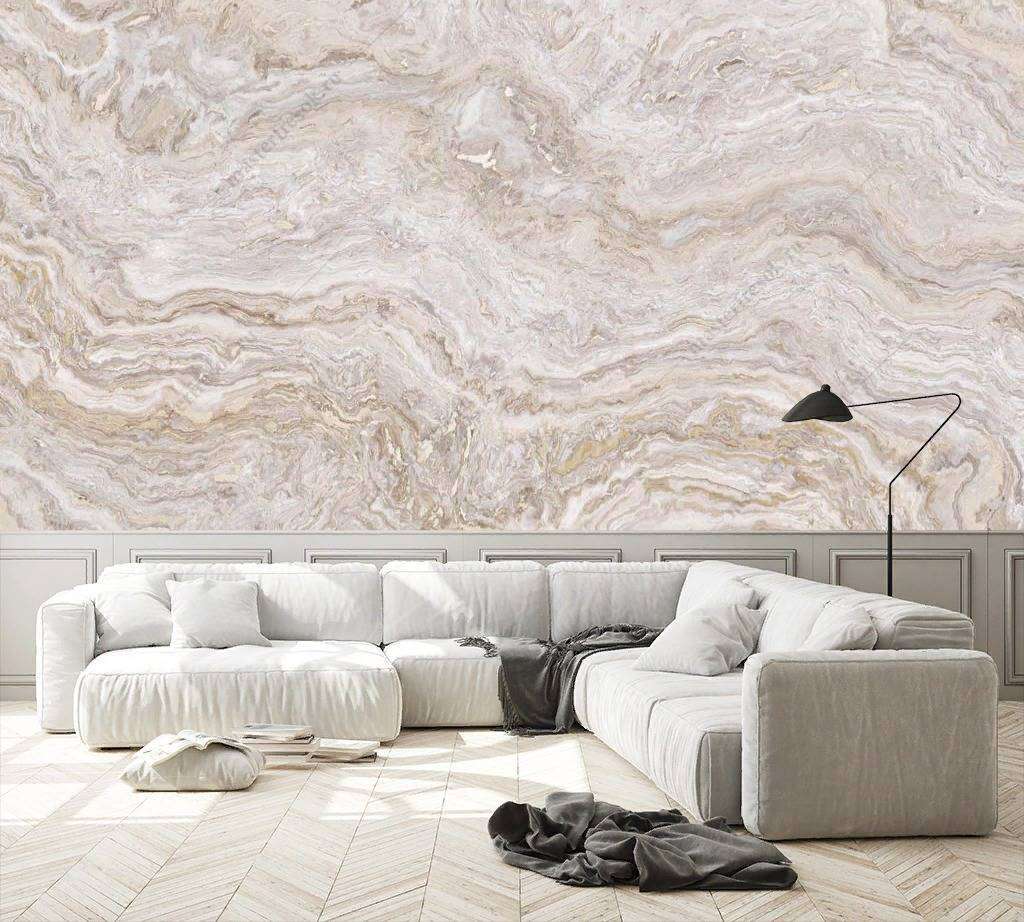 Фотообои в интерьере флюид арт светлый  9-1008 фото