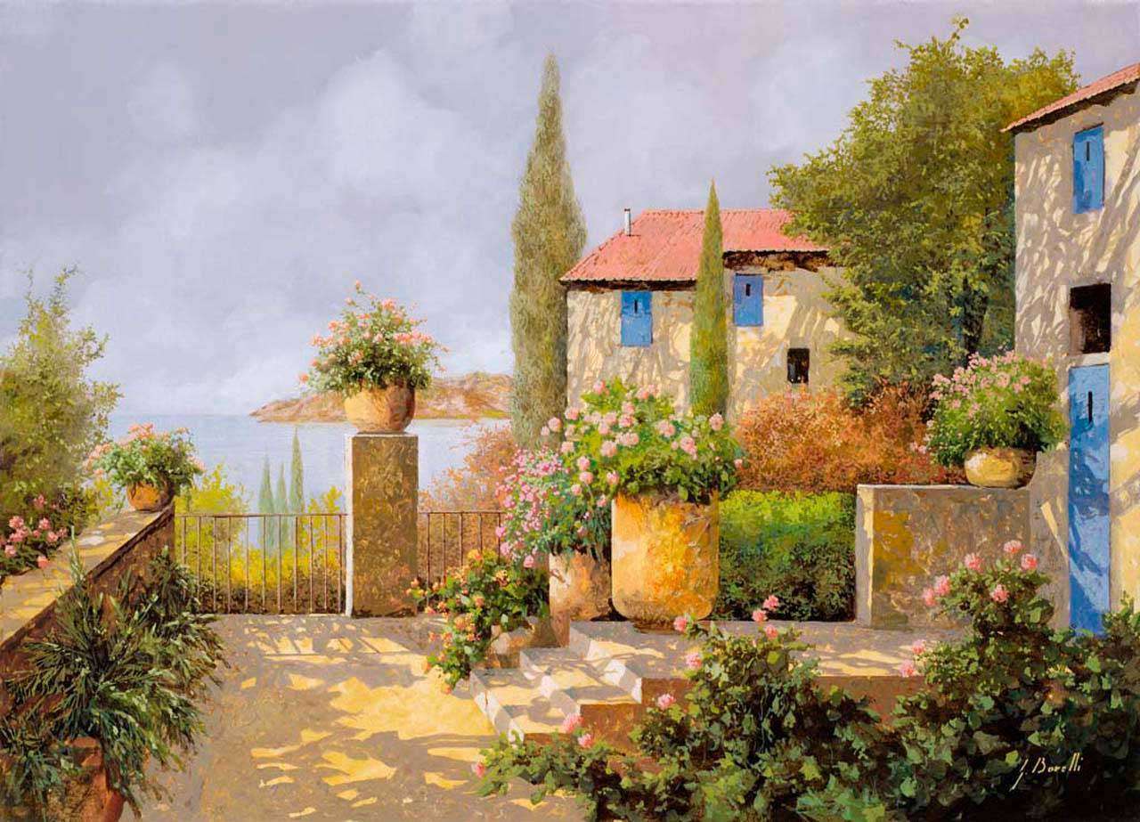 Фотообои в интерьере солнечный день на море  8-081 фото