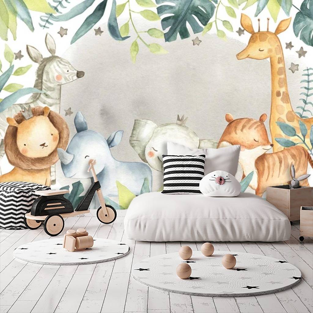 Фотообои Джунгли для малышей  15-349