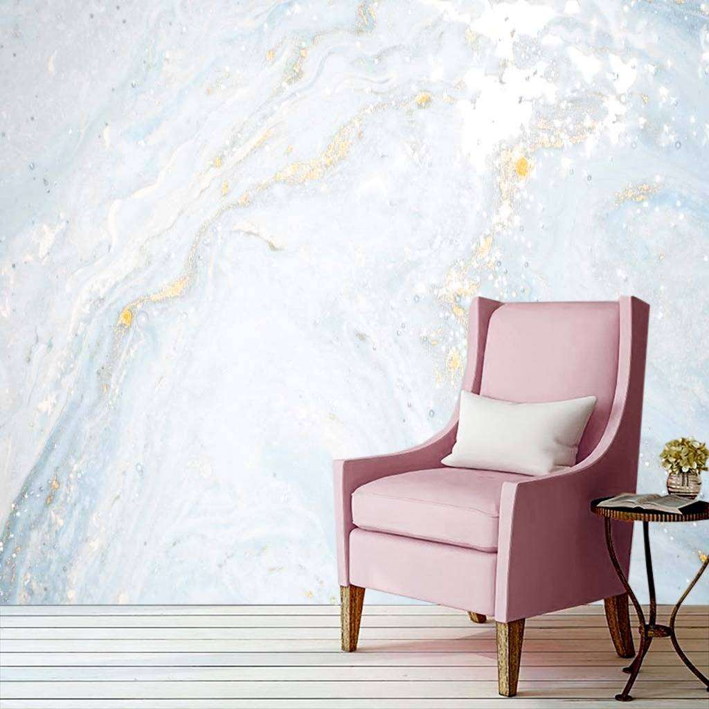 Фотообои в интерьере флюид арт - воздушное течение  9-928 фото