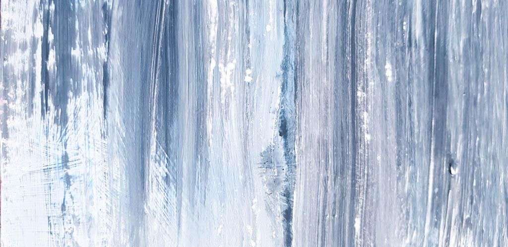 Фотообои в интерьере голубые краски  9-1306 фото