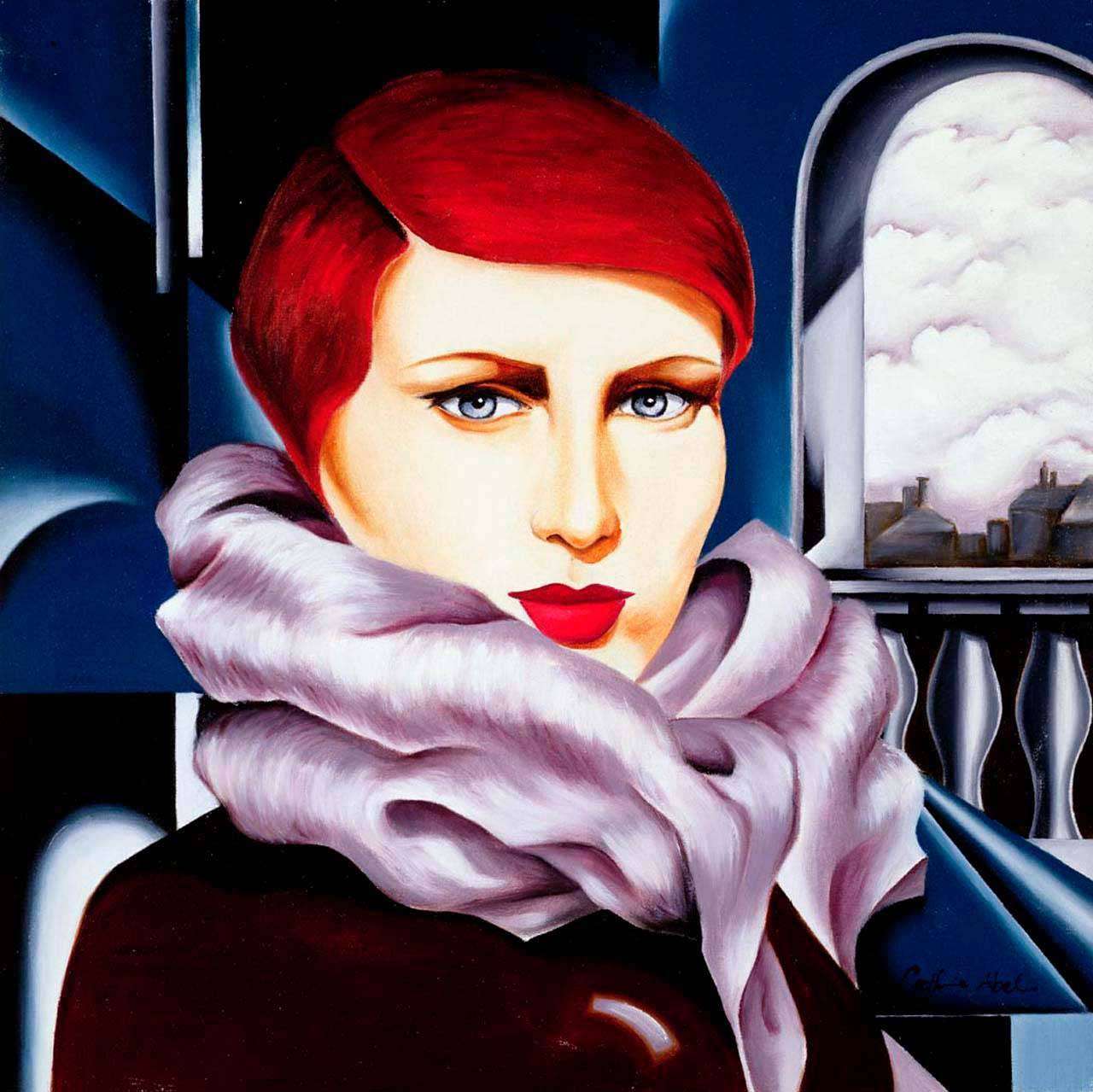 Фотообои в интерьере екатерина абель - европейская зима  8-264 фото