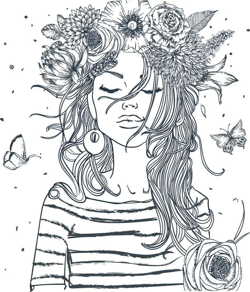 Фотообои в интерьере девочка мечтает  12-629 фото