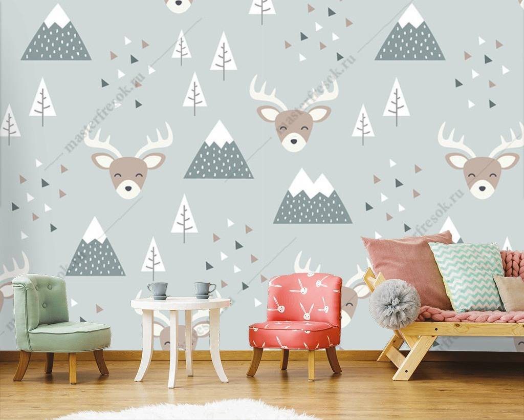 Фотообои Пики и лоси  12-678