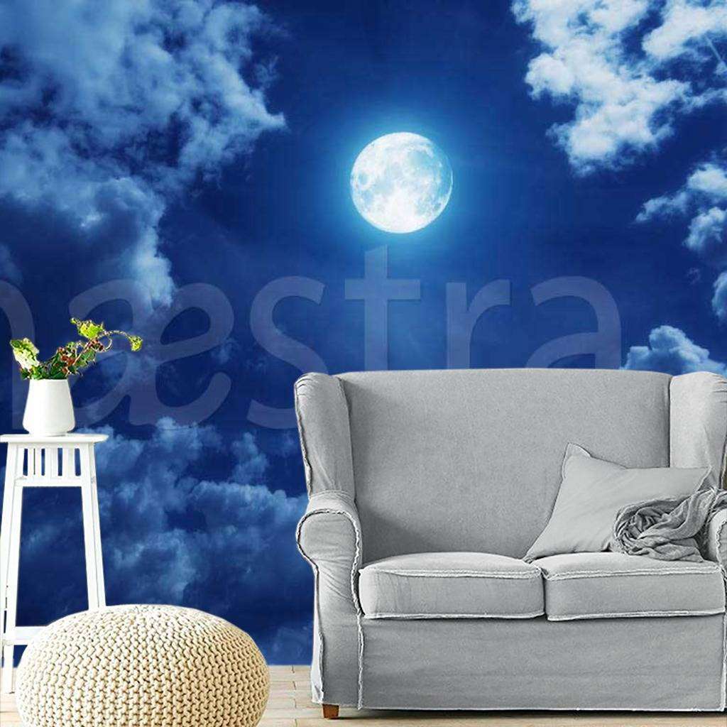 Фотообои Луна на небе  9-339