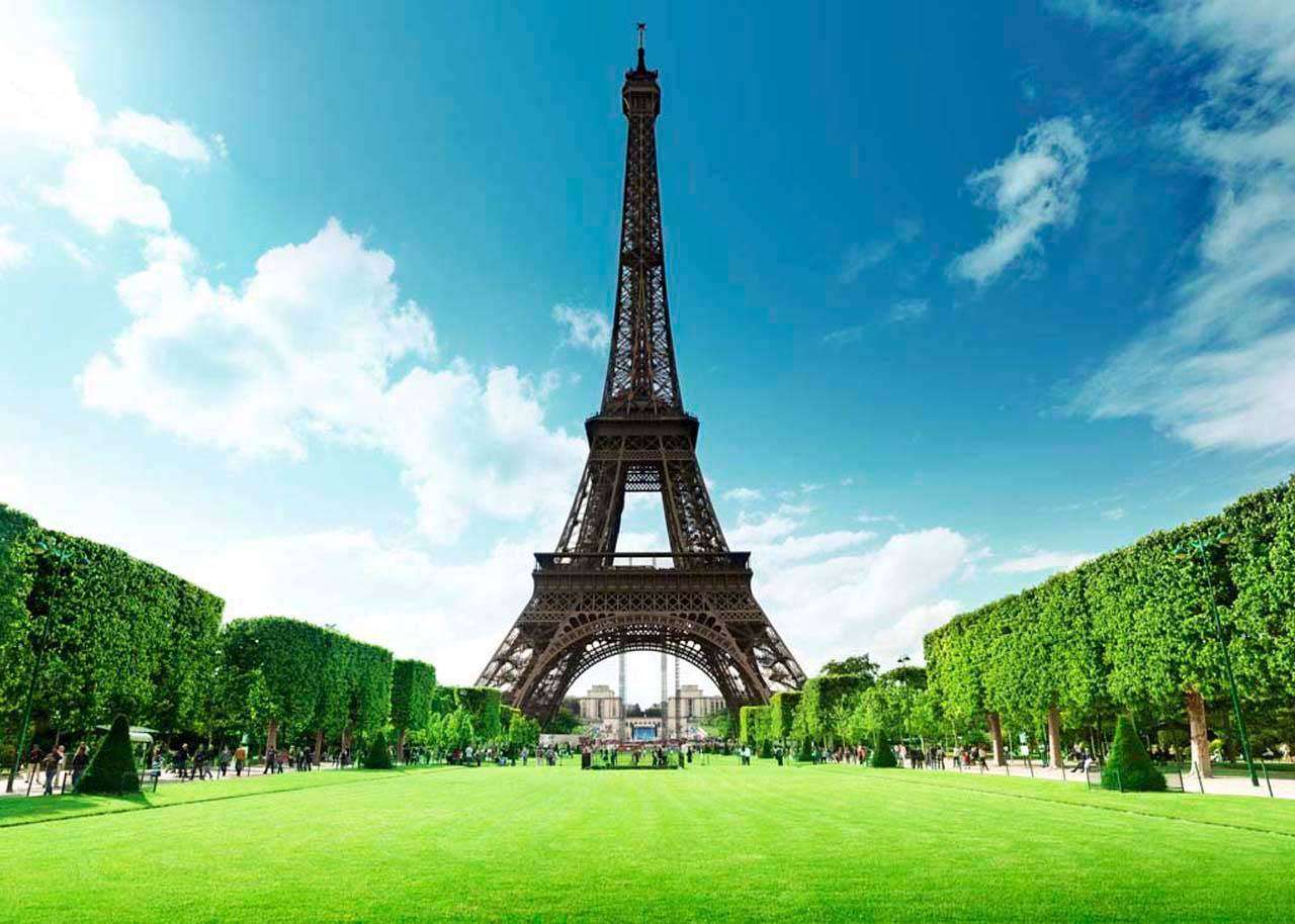 Фотообои в интерьере 3д париж  4-192 фото