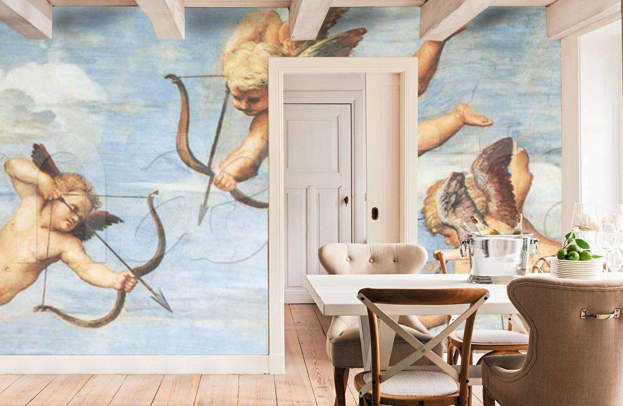 Фотообои в интерьере триумф галатеи  1-231 фото