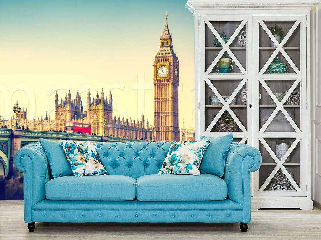 Фотообои Биг бен живописный  9-553