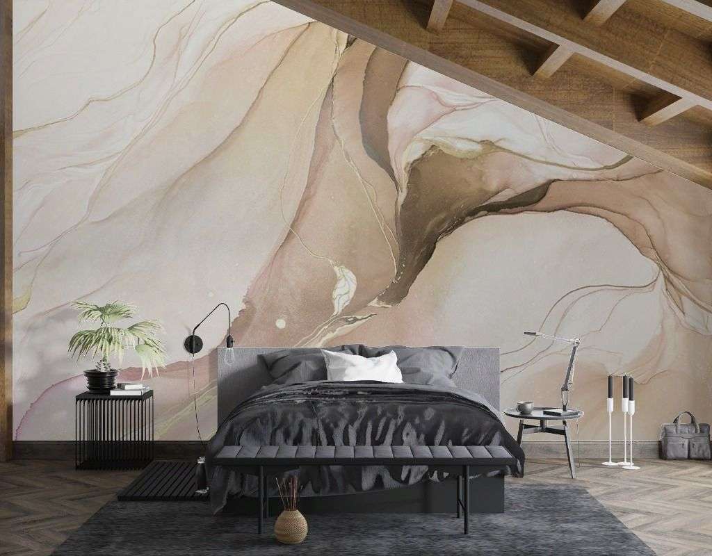 Фотообои в интерьере fluid art 11  9-1947 фото