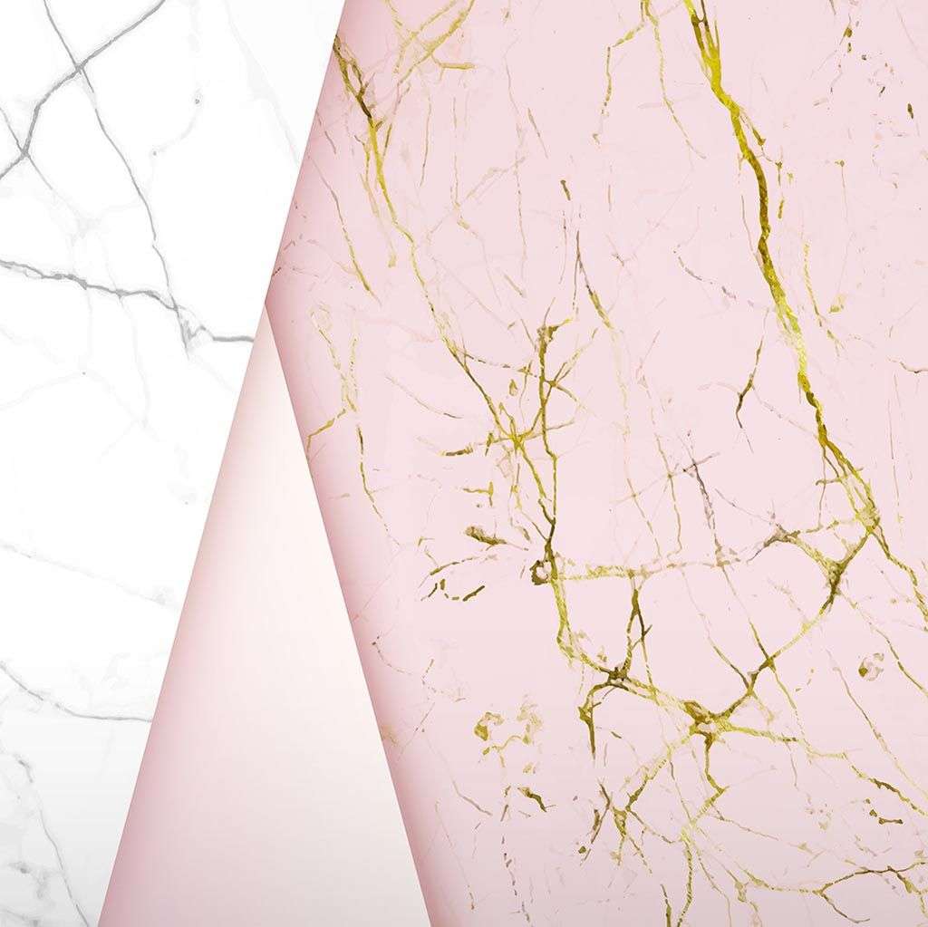 Фотообои в интерьере розовый мрамор  9-1504 фото