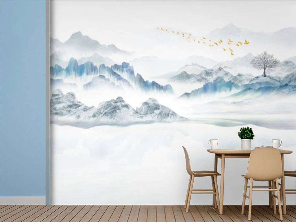 Фотообои Бесшовные обои на стену:  Лодка. Артикул: 15-656  