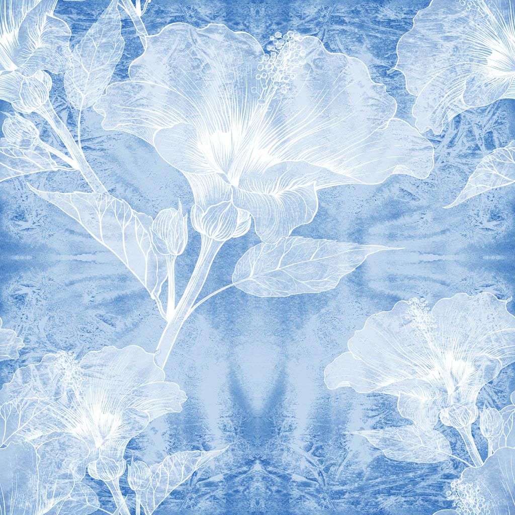 Фотообои в интерьере морозный узор  9-1174 фото