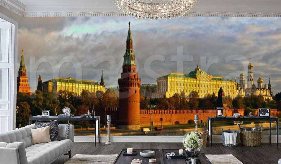 Фотообои Вечерний Кремль  4-265