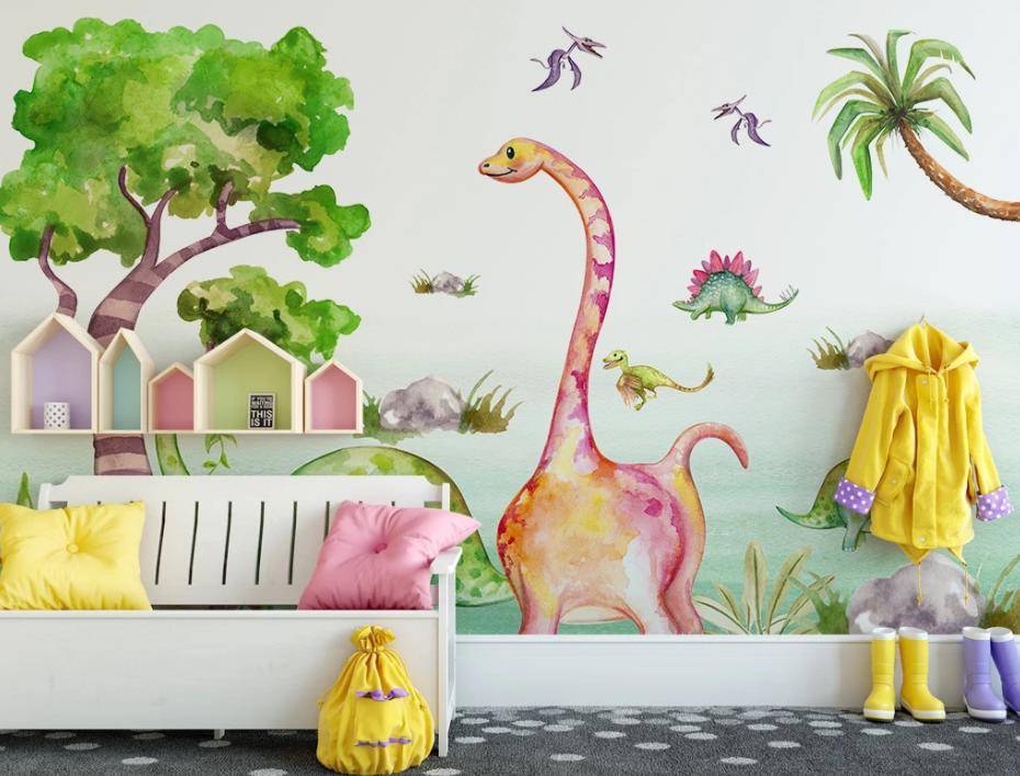 Фотообои Динозавры на прогулке  15-627