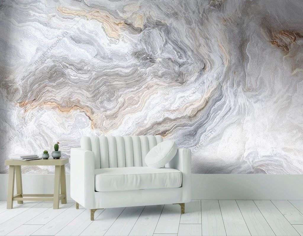 Фотообои в интерьере срез камня  9-1763 фото