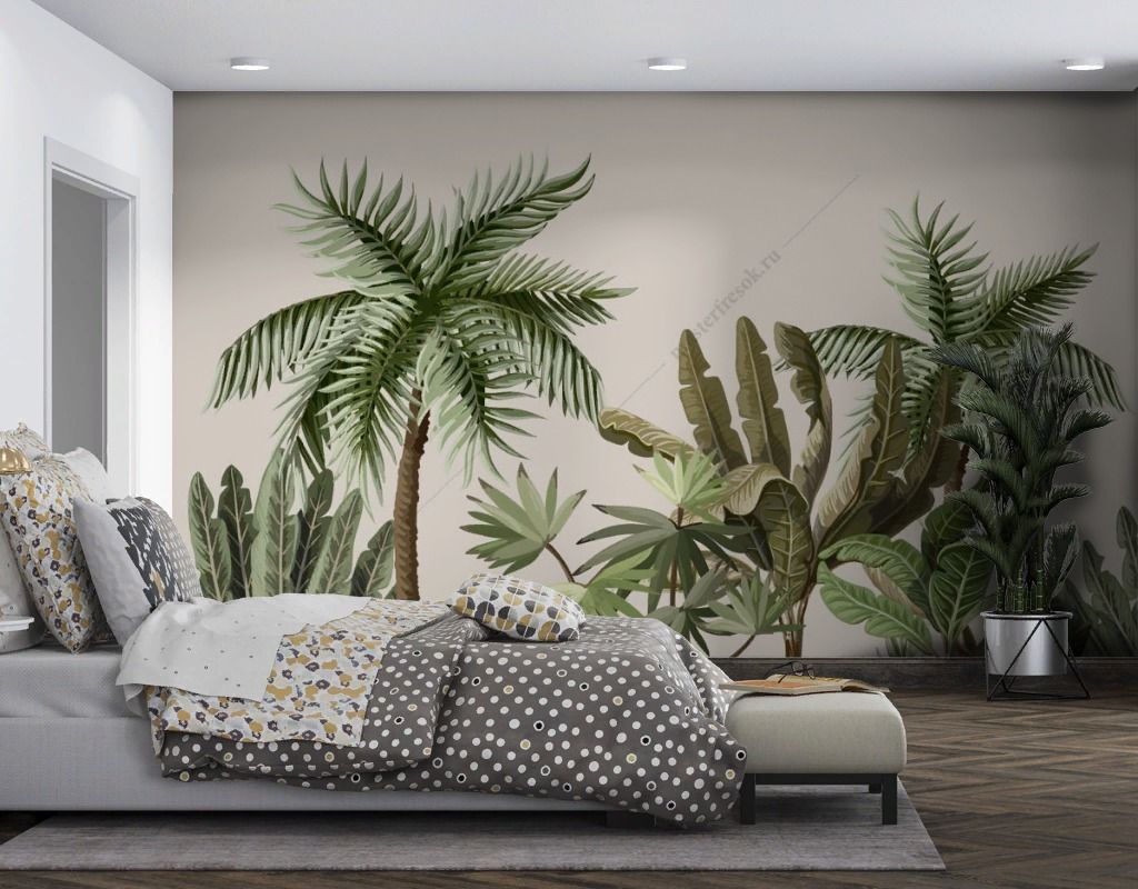 Фотообои Тропический арт  12-1392