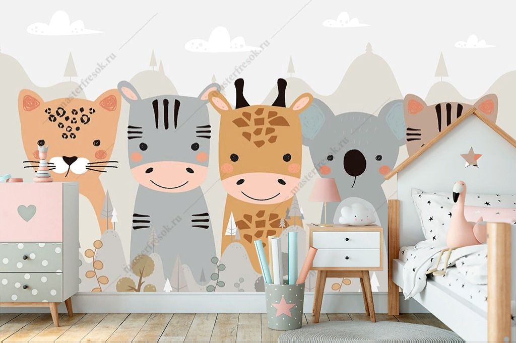 Фотообои Милые животные  14-317