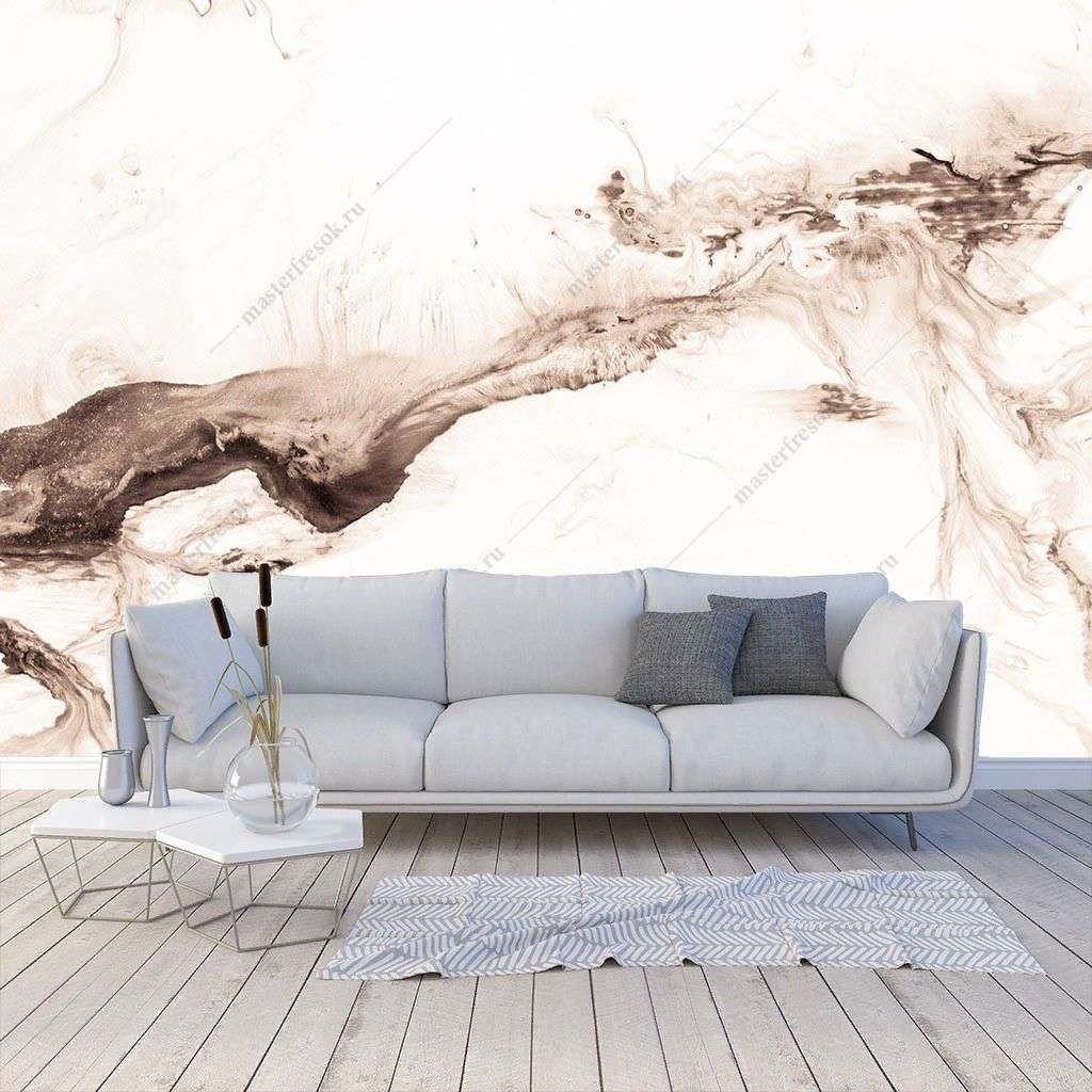 Фотообои в интерьере размытое изображение  9-1420 фото