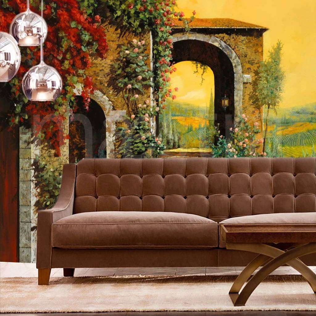 Фотообои Солнечные краски арки  8-084