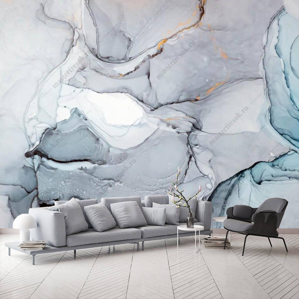 Фотообои Флюид арт акварель  9-1019