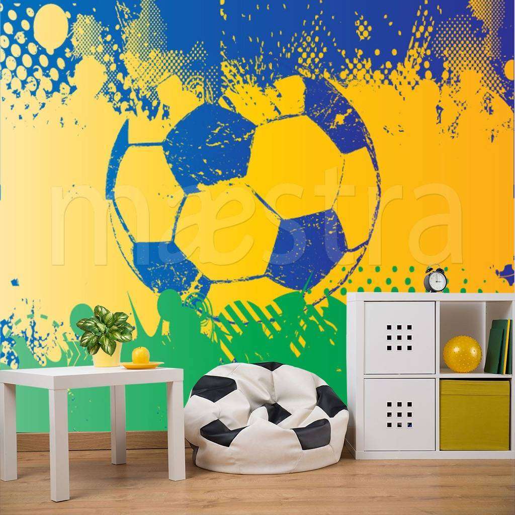 Фотообои в интерьере картинка мяча  12-542 фото
