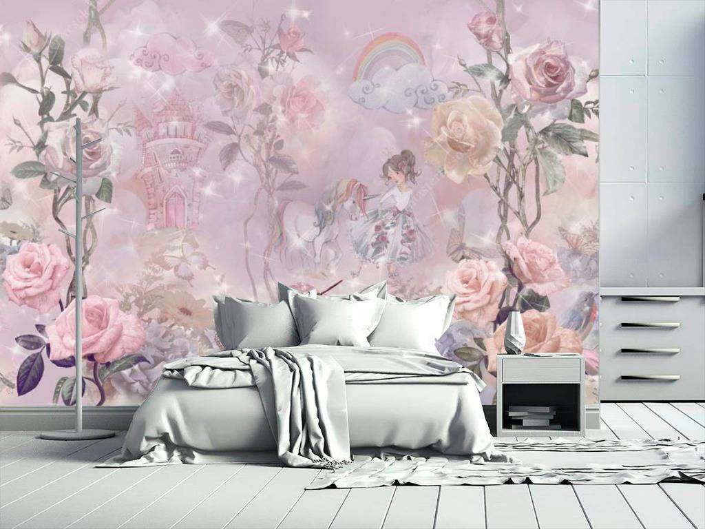 Фотообои в интерьере волшебный мир  13-127 фото