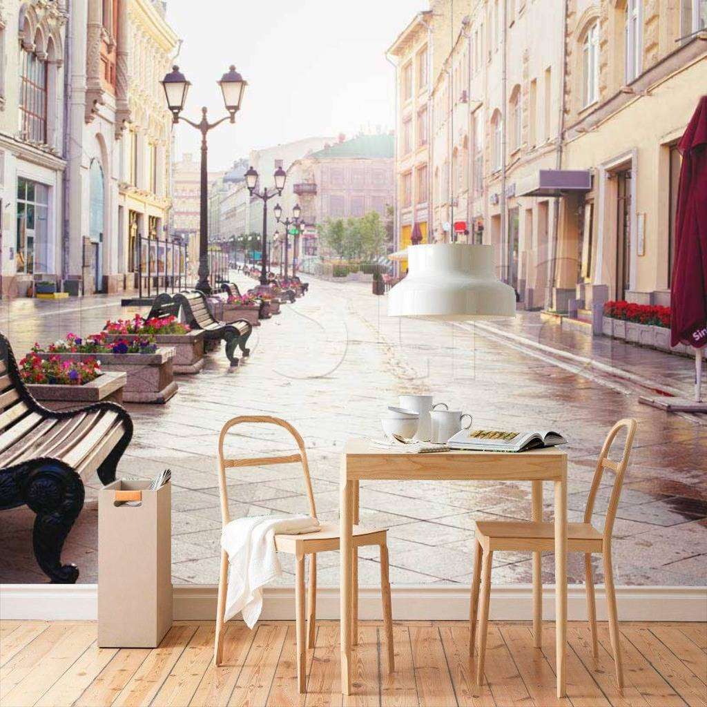 Фотообои Улочка арбата  9-421