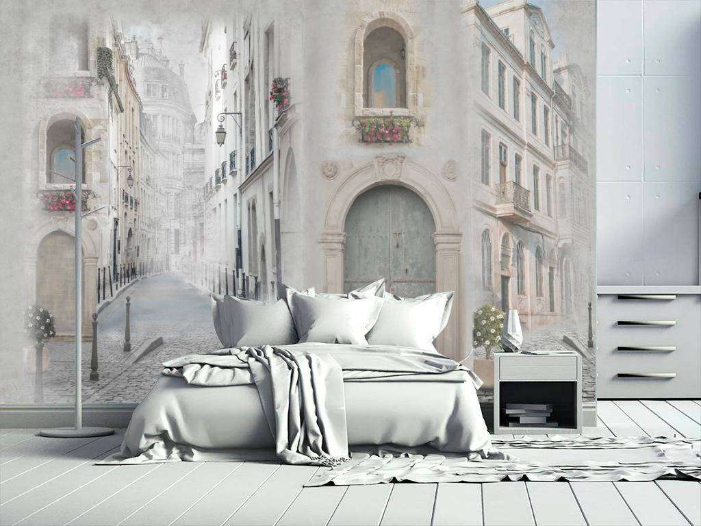 Фотообои в интерьере улочки венеции  13-191 фото
