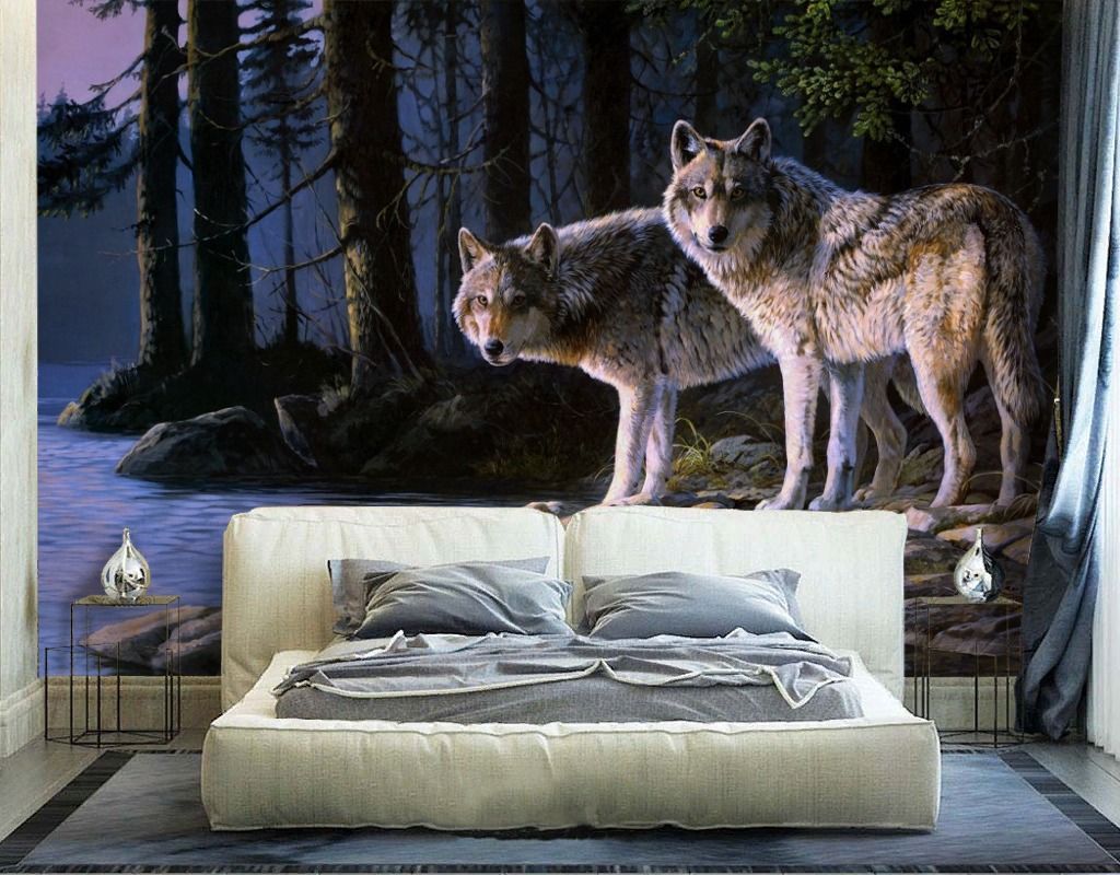 Фотообои Пара волков  9-2067