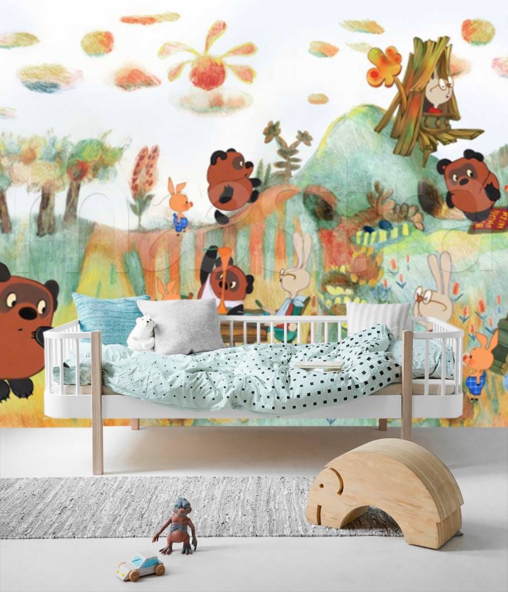 Фотообои Винни пух  12-090